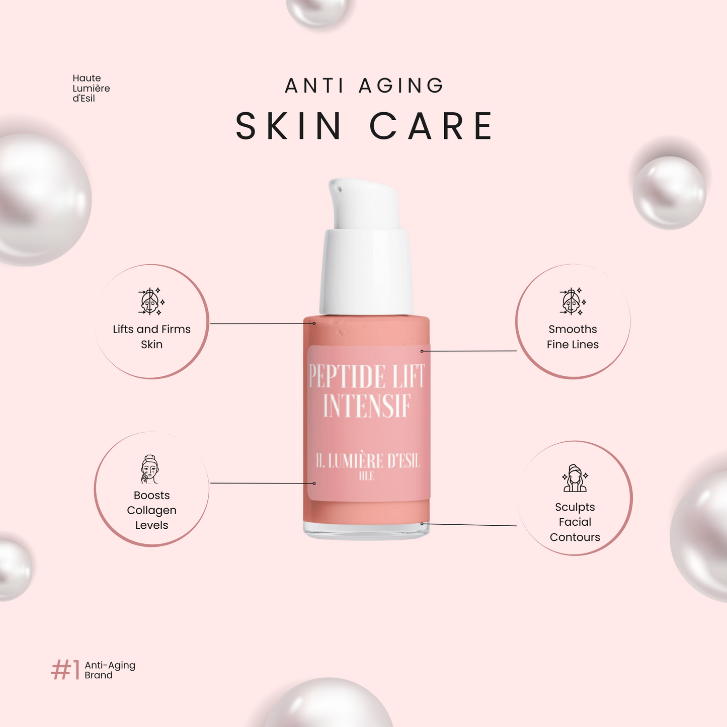 Youthful Lift Peptide Serum -  Reduce lines and wrinkles