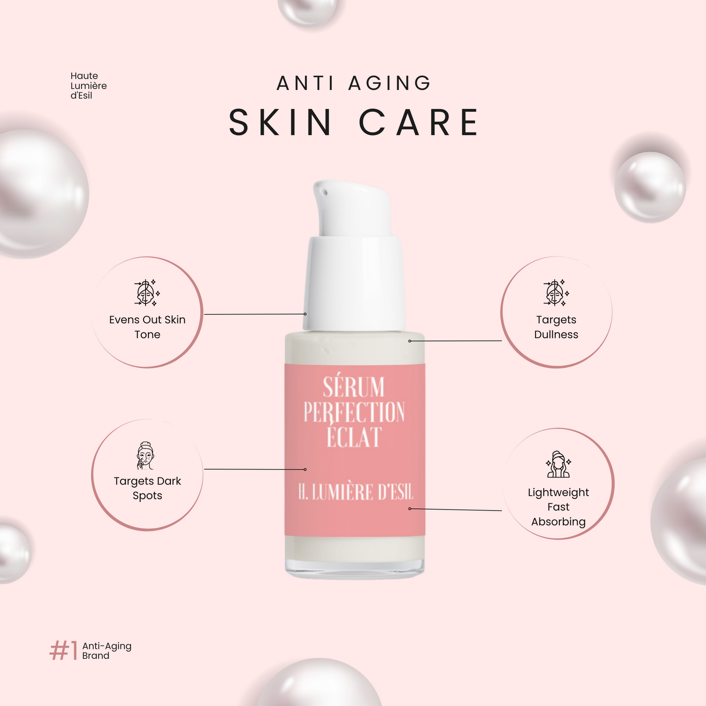 Glow Perfection Serum          - Fade dark spots